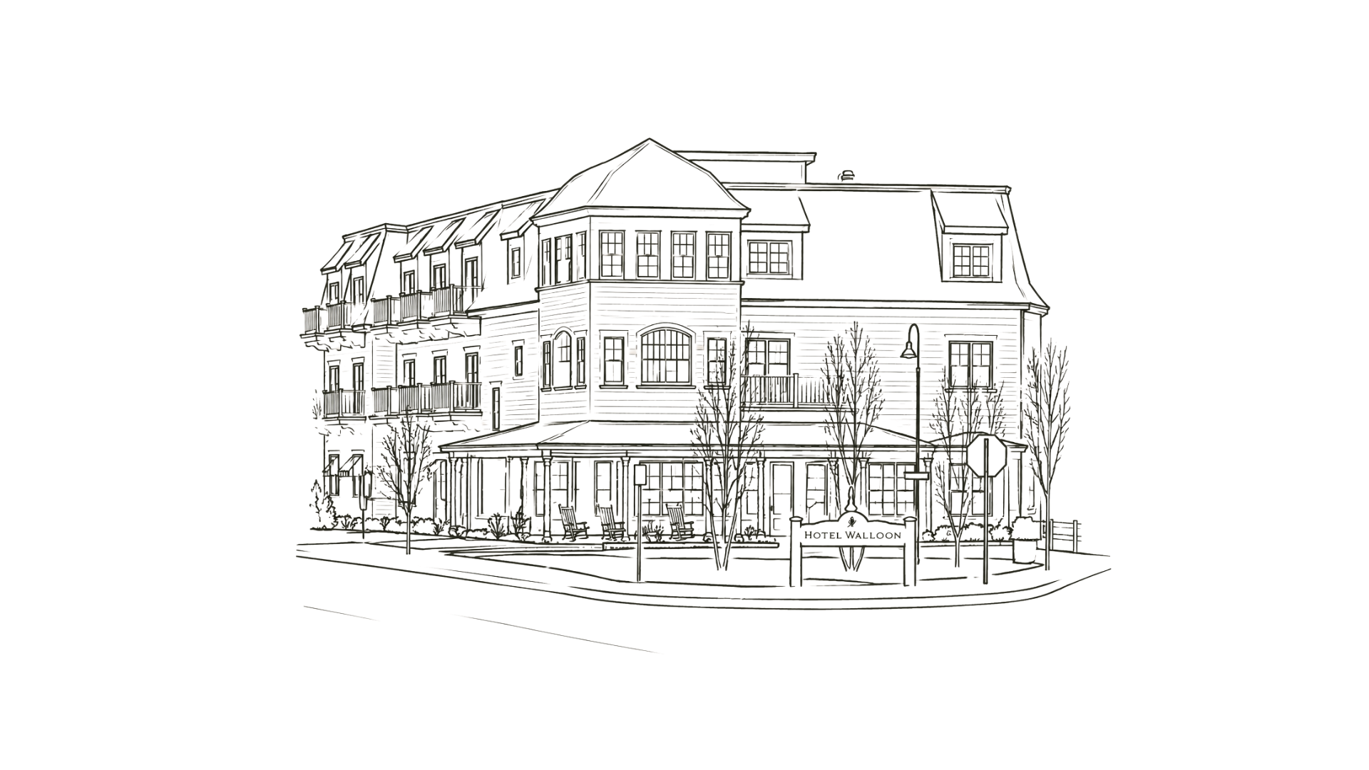 Illustration of Hotel Walloon